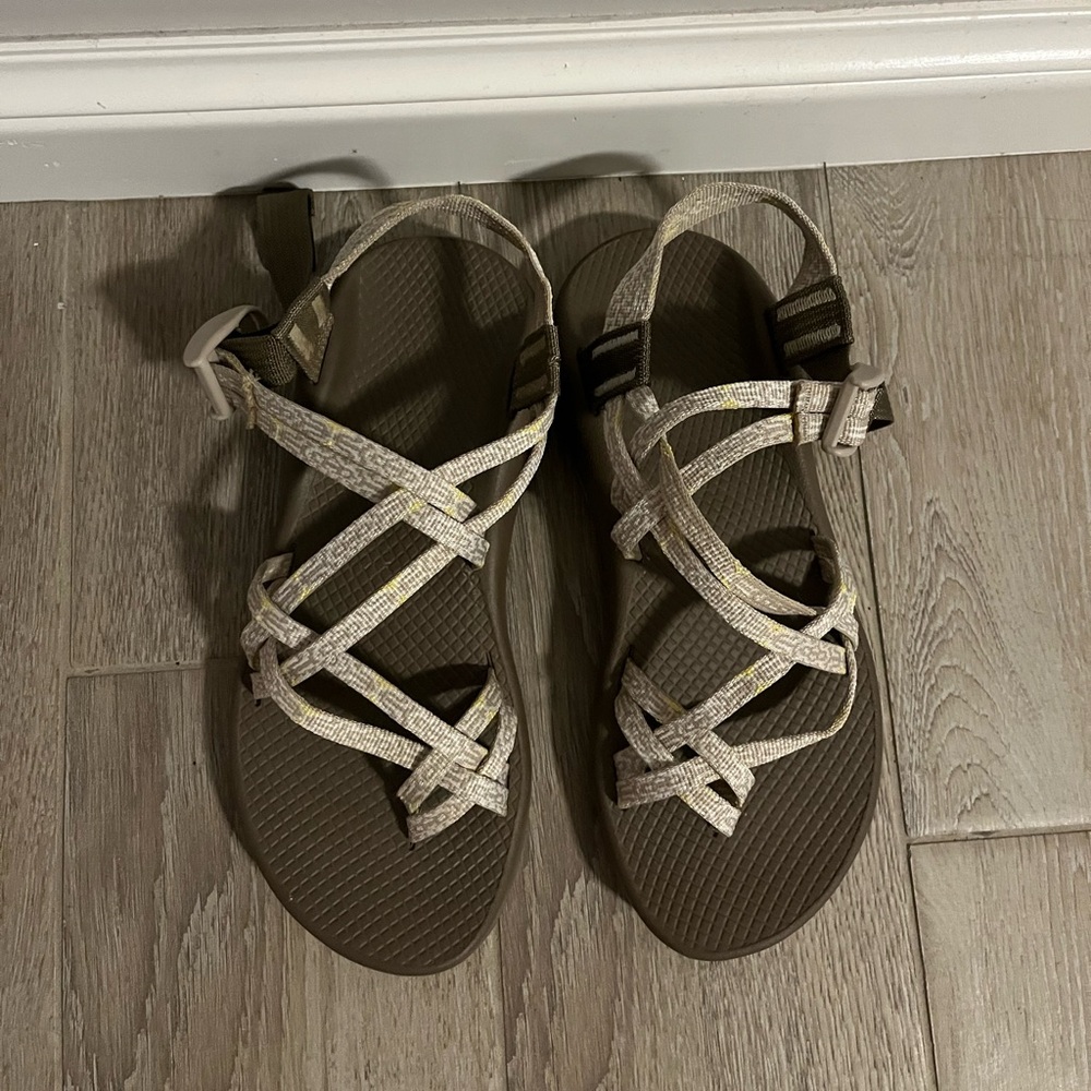 Chaco ZX2 Gray & Green Sandal